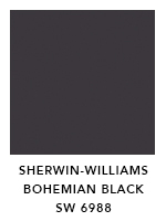 Bohemian Black - SW 6988